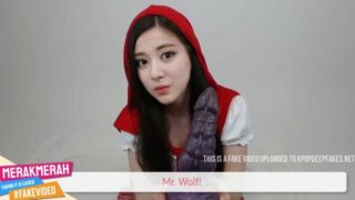 Korean Little Red Riding Hood Tzuyu Deepfake [쯔위 딥페이크 포르노 트와이스]