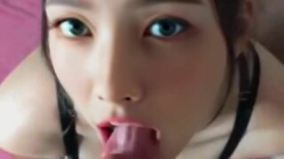 Sexy idol Joy Red Velvet knows how to make blowjobs (섹시한 아이돌 조이 레드벨벳 사까시)