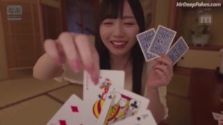 Kyoko Saito sucking cock after poker game, ai scenes – 齊藤京子 日向坂46