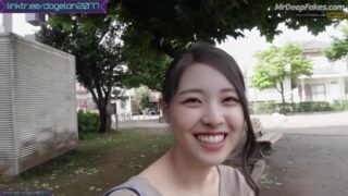 Two boys fucked hot Yuna by dildo, fakeapp // 유나 있지
