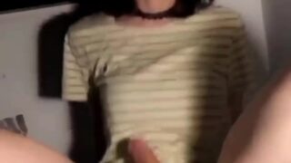 Tiptoe Tingles deepfake video – trans had fun with dildo