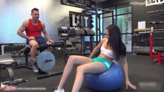 The most passionate penetration in the gym (제니 블랙핑크) Jennie face swap