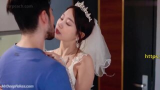 Li Yitong lost her virginity 10 minutes before the wedding, ai 李一桐 智能換臉