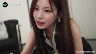 Brunette teasing your cock – Yeji ITZY deep learning program 예지 섹스 장면