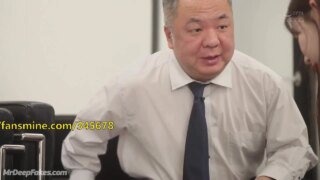 Obedient secretary is going to satisfy her boss – Jiang Shuying 江疏影 網紅 ai