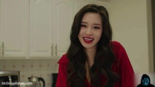 Amazing blowjob by her red sexy lips // Jiyeon pov sex tapes 지연 티아라