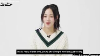 Fake Minji fucking on the floor with old fart / ニュージーンズ ディープフェイク エロ